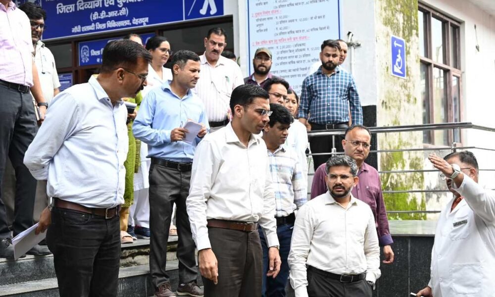 राज्य का पहला आधुनिक दिव्यांग पुनर्वास अपने जिला चिकित्सालय के गांधी शताब्दी में स्थापित