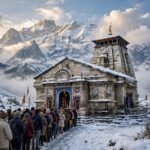 केदारनाथ धाम में हल्की बर्फबारी, श्रद्धालुओं की सुरक्षा को लेकर उत्तराखंड पुलिस अलर्ट